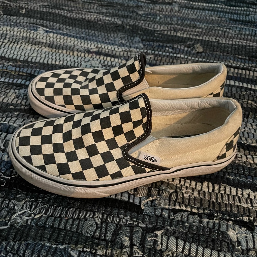 Checkered vans
